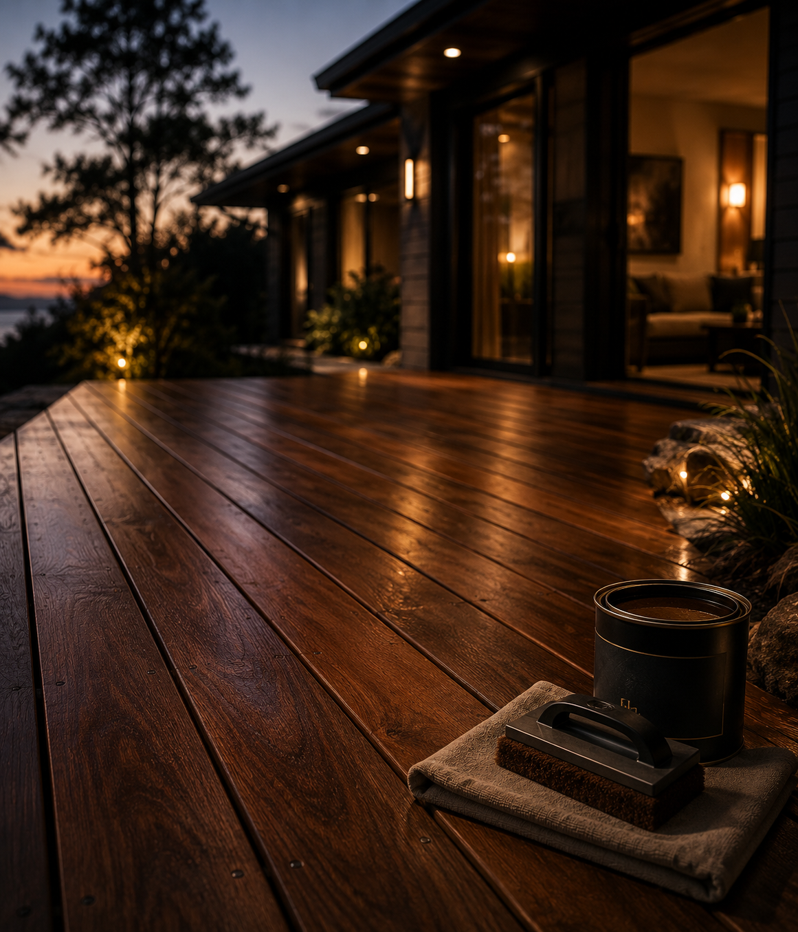 Refinish the deck